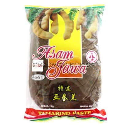 Asam Jawa Seng Hin 亚三膏 Tamarind Paste 1kg 20pkt Ctn